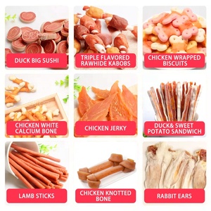 Venta al por mayor de comida natural para perros bocadillos para mascotas, palitos masticables para perros, comida seca, pollo, pato, protege los dientes, golosinas de entrenamiento - Product Image 3