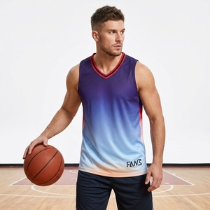 <span class=keywords><strong>Camiseta</strong></span> <span class=keywords><strong>de</strong></span> Baloncesto Transpirable con Diseño Personalizado Fanshi para Uniformes Escolares y Equipos Universitarios, Impresión por Sublimación, Servicio OEM - Product Image 6