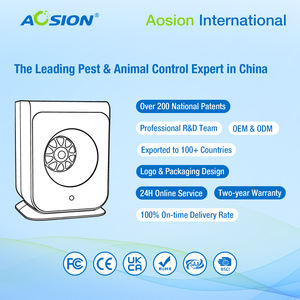 Meilleure vente Portable électronique antiparasitaire piège à mouches <span class=keywords><strong>Anti</strong></span>-rat souris répulsif intelligent souris à ultrasons ABS solide électrique - Product Image 4