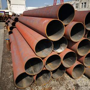 Tubería de Acero al Carbono Soldada LSAW de Grado Industrial para Proyectos de Ingeniería de Construcción - Product Image 1