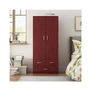 2021new Thiết Kế Hiện Đại Phong Cách Nhẹ Di Động Armoire Tủ Quần Áo Closet Với Cửa Ra Vào