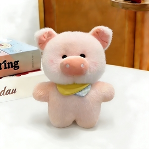 Serie Curly-Coat: Peluche Ultra-Morbidi di Orso e Pinguino Imbottiti in Cotone PP - Alta Qualità, Lavabili, Personalizzabili - Product Image 3