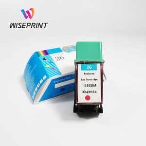 Wiseprint Compatible con <span class=keywords><strong>HP</strong></span> 26 26A 51626 51626A Cartucho Remanufacturado a Todo Color para <span class=keywords><strong>DeskJet</strong></span> <span class=keywords><strong>200</strong></span> 320 340 400 500C 505K 540 - Product Image 2