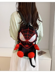 Nouveauté transfrontalière 2025 Sac à dos double épaule pour enfants, <span class=keywords><strong>cartable</strong></span> de dessin animé, sac en polaire à motif de poupée anime, sac à dos Monstres - Product Image 4