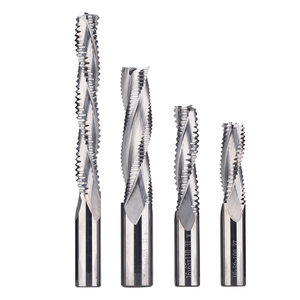 Weix High Precision 1/2 3/8 Tungsten Carbide <strong>End</strong> <strong>Mill</strong> Solid Carbide Rougher <strong>End</strong> <strong>Mill</strong> for Woodworking, Rough Rolling <strong>Mill</strong> - Product Image 3