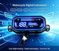 Compteur numérique de moto à prix d'usine, vente chaude, avec tachymètre, odomètre et jauge de carburant, compatible avec CG160 TITAN 2025