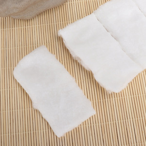 Tampons en coton absorbant, 1 couche, pliables, pour le démaquillage et le maquillage permanent, hygiéniques, sûrs et hémostatiques - Product Image 3