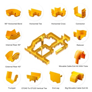 Boxun yuncheng bền cáp điện Ống khay chiều cao 100mm PVC sợi cáp quang khay mương - Product Image 3