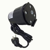 Moteur de rôtissoire automatique mini 220V AC, moteur électrique facile à installer pour rôtissoire BBQ et cuisson en extérieur