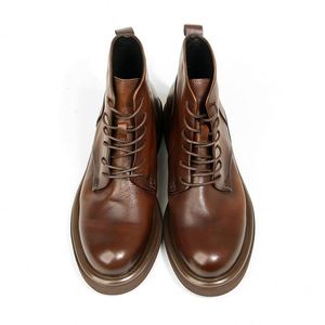 Wholesale Men's Large Size Breathable Lace-up Waterproof Lightweight Oxford Shoes Cowhide Material for Formal Business Casual - Product Image 4