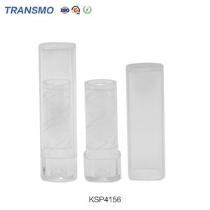 Conteneurs à rouge à lèvres en ABS personnalisés en gros, tubes carrés pour rouge à lèvres liquide et baume à lèvres, forme mignonne pour le maquillage - Product Image 6