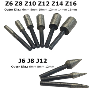 Poinçon de meulage <span class=keywords><strong>diamant</strong></span>é sinterisé monté OD12-25mm*6mm pour gravure et sculpture - Product Image 4