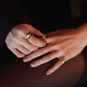 14k Gold Sapphire Organic <strong>Rings</strong> <strong>Stack</strong> Designer Fashion Fine Jewelry <strong>Rings</strong> 925 Sterling <strong>Silver</strong> Lab Diamond Engagement <strong>Ring</strong> - Product Image 3