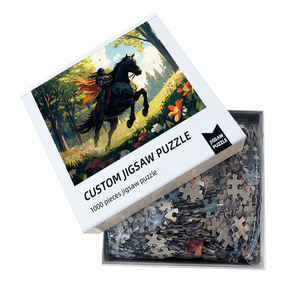 Source Factory OEM Personnalisé Auspicious Clouds Animal <span class=keywords><strong>Puzzle</strong></span> Fabricant Personnalisé <span class=keywords><strong>1000</strong></span> Pièces pour Adultes - Product Image 1