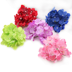 Diademas de Flores Artificiales de Hortensia de 15 cm con 27 Pétalos para Graduación, Diademas con Flores Grandes - Product Image 1