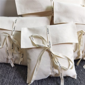 Cotton <b>Envelope</b> Gift Packaging Cloth Dust Bag <b>White</b> Luxury Jewelry Cosmetic <b>Envelope</b> Dust Bag Organic Recycled Cotton Dust Bag - Product Image 5