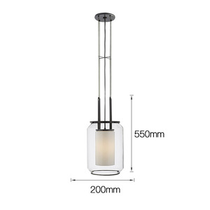 Nordic Minimalist Glass <b>Chandelier</b> Modern Art Style Designer Pendant <b>Light</b> for Dining Room Living Room Bedroom Hotel Bar AC - Product Image 5