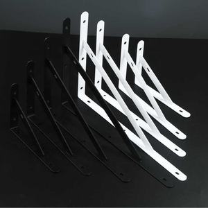 삼각형 브래킷 브래킷 벽 코너 코드 라미네이트 내 하중 선반 철 고정 파티션 지원 브래킷 - Product Image 6