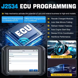 X100max2 Tất Cả Các Xe OBD-2 Máy Quét Automotriz Chuyên Nghiệp Xe Thiết Bị Chẩn Đoán Chìa Khóa Mã Hóa Và Lập Trình Máy Với J2534 - Product Image 4