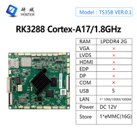 Placa Base Rockchip RK3568B2 de Cuatro Núcleos, LPDDR4 2G, EMMC 16G, MIPI, Android 11, CAN, WIFI 5, USB, IA, Sin Ventilador, ARM