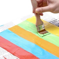 Lot de 6 couleurs de peinture gouache 40 ml non toxique pour dessin et peinture artistique – Vente chaude, exportation en gros