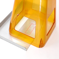 Machine de marquage laser à fibre de 20 watts avec écran tactile capacitif de 7 pouces, pointeur à lumière rouge, 75x75 mm, pour l'acier, installation facile