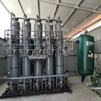 Équipement de production d'oxygène de haute pureté 99,999 % par séparation d'air avec technologie PSA, capacité de 5 à 3000 Nm³/h