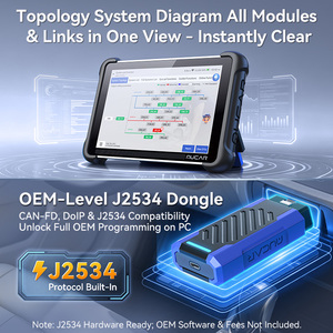 MUCAR 892BT PRO OBD2 Scanner de diagnostic automobile Outil de diagnostic AI Système complet Codage ECU Cartographie de topologie J2534 DOIP CANFD - Product Image 2