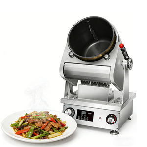 Machine à wok automatique multifonctionnelle, cuve rotative à 360°, revêtement antiadhésif, pour plats occidentaux et asiatiques - Product Image 1