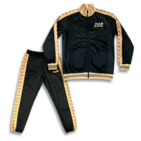 Survêtements d'entraînement personnalisés à sublimation intégrale, broderie, dernier design, survêtement de sport pas cher