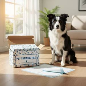 Almohadillas de Tela de Bambú Desechables Ecológicas para Mascotas, Gruesas, Desodorantes, Impermeables, para Entrenamiento de Perros, al por Mayor - Product Image 1