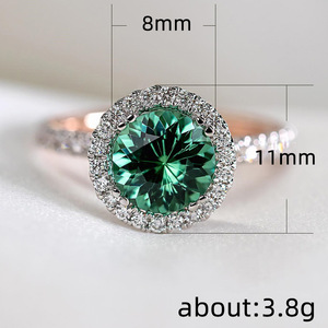 Anello con Gemma per Donne, Elegante Gioiello da Dito alla Moda - Product Image 5