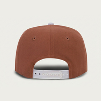 Cappellino da Baseball Vintage a 5 Pannelli in Cotone Twill di Alta Qualità con Ricamo 3D Personalizzato Bicolore