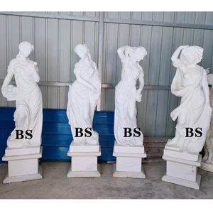 Tamaño natural Jardín al aire libre Dioses griegos <span class=keywords><strong>Estatua</strong></span> de mármol Escultura de mujeres - Product Image 4