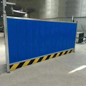 Trắng ColorBond PVC tích trữ Bảng điều chỉnh tạm thời xây dựng trang web an ninh hàng rào cho trang trại sử dụng - Product Image 3