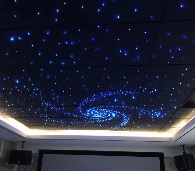 Customized Twinkle Fiber Optic Starlight Star Ceiling Panels for Ceiling Decoration