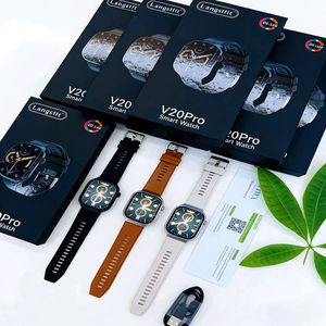 Reloj Inteligente V20 Pro 2026, Gran Venta, Llamadas Bluetooth, Pantalla Cuadrada de 2.01 Pulgadas, Monitoreo de Salud, Resistente al Agua, para Hombre y Mujer, I58 - Product Image 1
