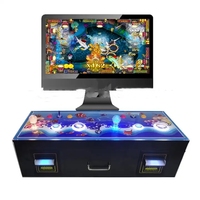 Nueva llegada Multi jugadores Stand Up juego de alambre de mesa de pesca para máquina de juego de habilidad de pesca