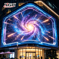 Mur vidéo LED fixe HD pour l'extérieur, pour les matchs sportifs en stade et les spectacles grandeur nature, écran publicitaire extérieur pour centre commercial