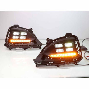 Impermeabile DRL Della Lampada Della Nebbia HA CONDOTTO LA Luce di Marcia diurna Per <span class=keywords><strong>Hyundai</strong></span> <span class=keywords><strong>I20</strong></span> 2018 2019 <span class=keywords><strong>2020</strong></span> - Product Image 5