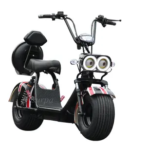 1500w 2000w 60V 12ah/20ah due posti citycoco scouter scooter elettrico/economico e scooter/e fat tire scooter