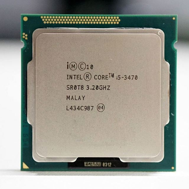 Used Core I5 3470 Desktop Processor Efficient CPUs