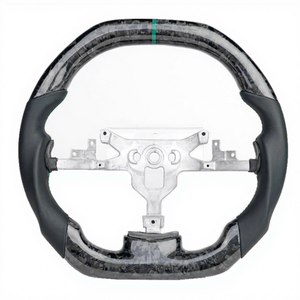 Volante in pelle forgiato in fibra di carbonio per Chevrolet <span class=keywords><strong>Corvette</strong></span> C6 volante personalizzato - Product Image 1