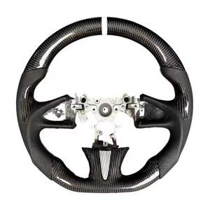 Volantes deportivos de fondo plano para Infiniti Q50L QX50 QX60 Q60 <span class=keywords><strong>Q70</strong></span> Q30 <span class=keywords><strong>Q80</strong></span> Volantes de fibra de carbono - Product Image 6