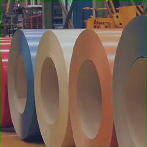 Steel Sheets Color Coated Steel Coil Galvalume Colour Prepainted Steel Coil