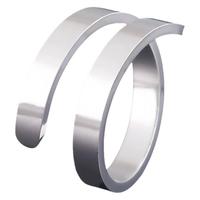 Verstellbarer kreuz öffnender Schwanz ring Edelstahl Herren-Normal ring Laser gravierte leere gravierte Ringe für Hochzeits geschenke