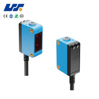 Sensor Fotoelektrik Inframerah Tipe Through-beam 5mm-10m Jarak Dapat Diatur Saklar Optik Inframerah Sensor Deteksi Objek