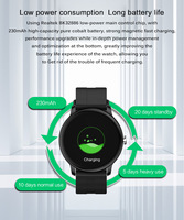 Reloj Inteligente Z2 PLUS con Pantalla Grande, Monitor de Ritmo Cardíaco, Presión Arterial, Rastreador de Actividad Física, Auriculares, Pulsera Inteligente Inalámbrica