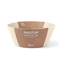 Hoge Kwaliteit Veelzijdige Polypropyleen Salade Mat Beige 30Cm Diameter Plastic Kommen Groothandel Voor Bruiloft Kartonnen Voedsel