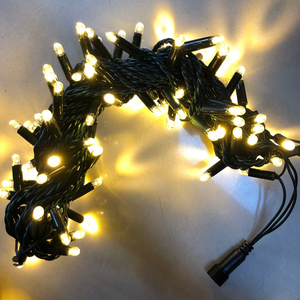 Cadena de luces de Navidad de 10m, 20m, 50m, 100m, cadena de luces LED de goma multicolor impermeable IP67 al por mayor - Product Image 4